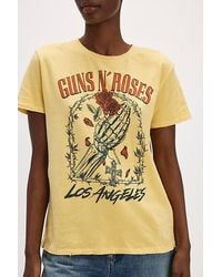 Junk Food - Guns N' Roses Los Angeles Graphic Tee By - Lyst