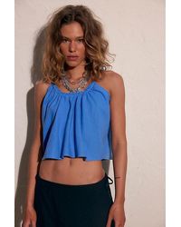 free-est - Orly Sandshell Linen Tank Top By - Lyst