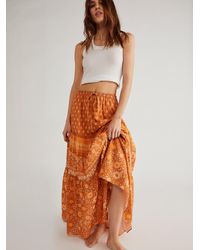 Free People Spell Meadowland Maxi Skirt | Lyst