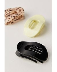 Teleties - Medium Flat Round Clip - Lyst