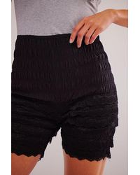 Intimately By Free People - Ruffled Up Bike Shorts - Lyst