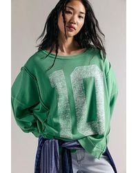 Free People - Graphic Camden Pullover - Lyst