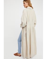 Free People Sweet Melody Trench Coat - Natural