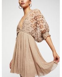 bella note eyelet mini dress