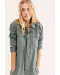 Free People Higher Ground One Piece By We The Free - Gray