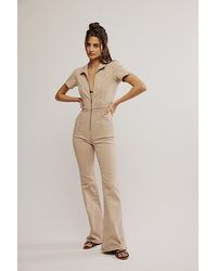 Free People - Jayde Flare Jumpsuit - Lyst