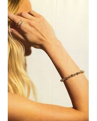 Daisy London - Plated Polly Knot Bracelet - Lyst