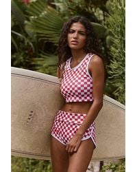 Salt Gypsy - Crop Surf Top - Lyst