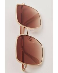 Free People - Lacie Oversize Square Sunglasses - Lyst
