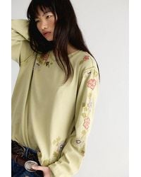Free People - Vines Long Sleeve - Lyst