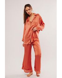 Intimately By Free People - Dreamy Days Solid Pj Co-ord - Lyst