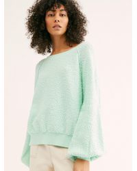 Free People Found My Friend Sweatshirt - Green