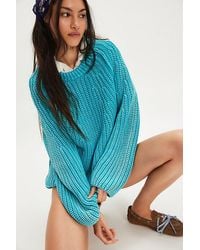Free People - Lizzy Raglan Tunic - Lyst