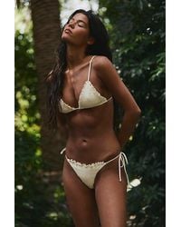 Stone Fox - Mae Triangle Bikini Top - Lyst