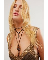 Free People - Tennessee Layered Necklace At In Gold - Lyst