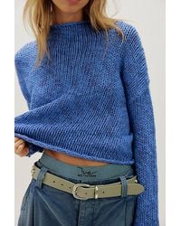 Free People - Opal Rollneck Knit Jumper - Lyst