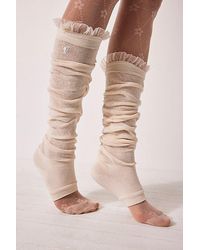Arebesk - Over-The-Knee Ruffle Leg Warmers - Lyst