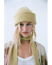 CLÒIMH - Chunky Soft Wool Beanie Hat - Lyst