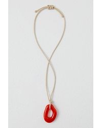Free People - Summertime Cord Choker At In Pink - Lyst