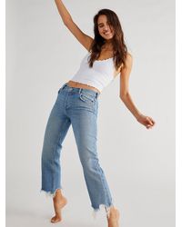Free People Denim Maggie Mid-rise 