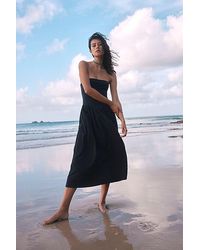 free-est - Onda Drop-waist Tube Midi - Lyst