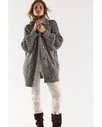Free People - Sable Knit Cardi - Lyst