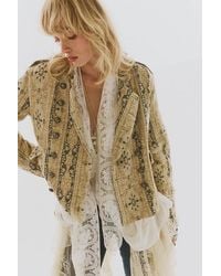 Free People - Lotty Jacquard Band Jacket - Lyst