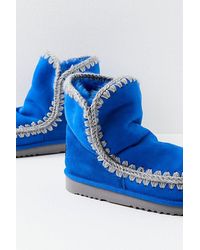 Mou - Glacier Boots At Free People In Lapisazuli Blue, Size: Eu 37 - Lyst