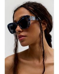 Free People - Laguna Butterfly Sunglasses - Lyst