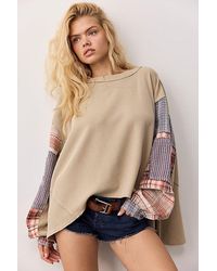 Free People - We The Free Alston Long Sleeve Top - Lyst