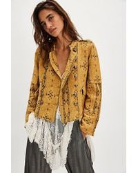 Free People - Lotty Jacquard Band Jacket - Lyst
