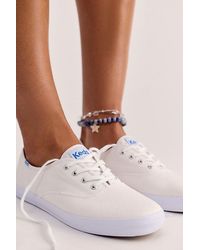 Keds - Champion Canvas Lace-Up Sneakers - Lyst