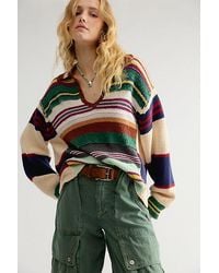 Free People - Rowhouse Knit Pullover - Lyst