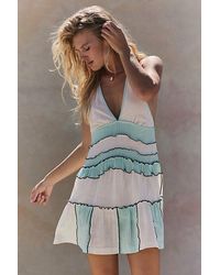 free-est - Cora Cotton Mini Dress By - Lyst