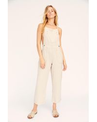 Free People Natural Sights Overalls