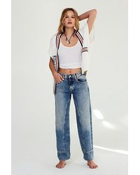 Free People - We The Free Risk Taker High-Rise Jeans - Lyst