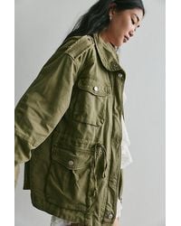 Free People - Marlo Surplus Jacket - Lyst
