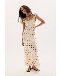 knee length dresses for ladies Parker Formal Butterfly Embroidered A-Line Dress