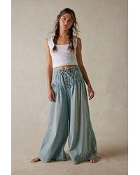 Free People - We The Free Forget Me Knot Pull-On Jeans - Lyst