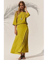 free-est - Good Feels Maple Midi Dress By - Lyst