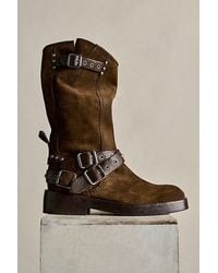 Free People - We The Free Janey Engineer Boots - Lyst
