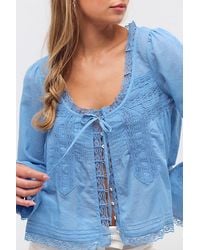 Free People - Forevermore Long-Sleeve Top - Lyst