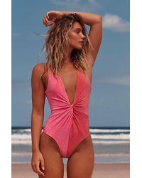Juillet - Olivia Shine One-piece Swimsuit At Free People In Aura Luxe Shimmer, Size: Xs - Lyst