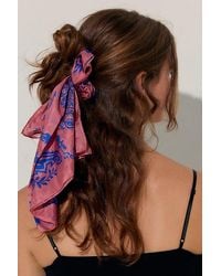 Free People - So Silk Printed Bandana - Lyst