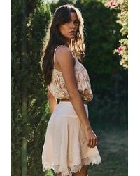 Intimately By Free People - Something Satin Mini Slip Skirt - Lyst