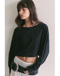 Free People - Sandy Long Sleeve Top - Lyst