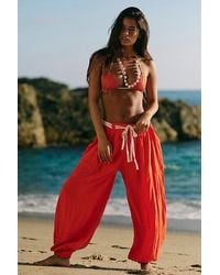 free-est - Volare Linen Balloon Pants By - Lyst