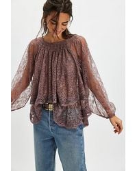 Free People - Goldie Knit Top - Lyst