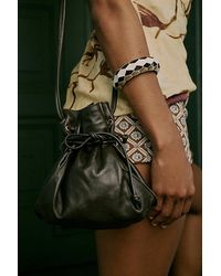 Free People - Lucy Leather Pouch - Lyst