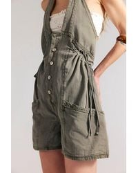 Free People - Bonanza One-Piece Shortalls - Lyst